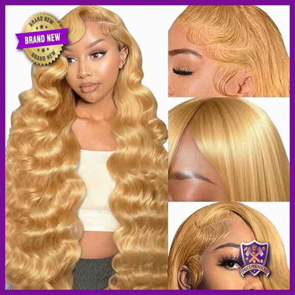 13x6 Lace Front Human Hair Wig 24 Inch 220 Density Body Wave main image 5
